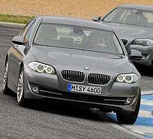 Die neue 5er Limousine fährt sehr fahrdynamisch und agil. Foto: unitedpictures/auto-reporter.net 